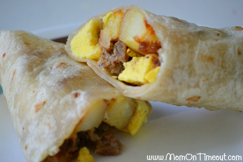 Freezable Breakfast Burritos
 Breakfast Burrito Bonanza A Freezer Meal Idea Mom