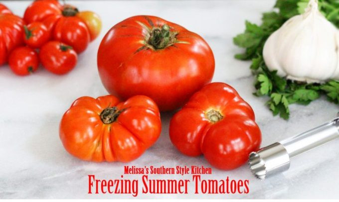 Freezing Tomato Sauce
 Freezing Summer Tomatoes And Homemade Tomato Sauce