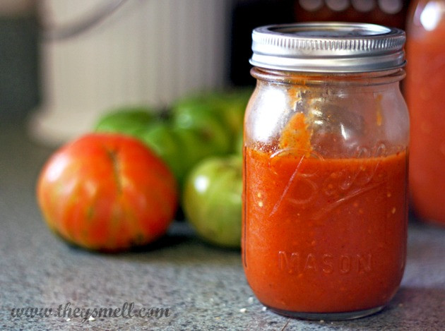 Freezing Tomato Sauce
 Easy Homemade Tomato Sauce