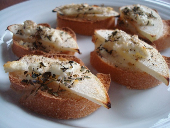 French Appetizer Recipes
 Goat Cheese And Tart Apple French Bread Appetizer