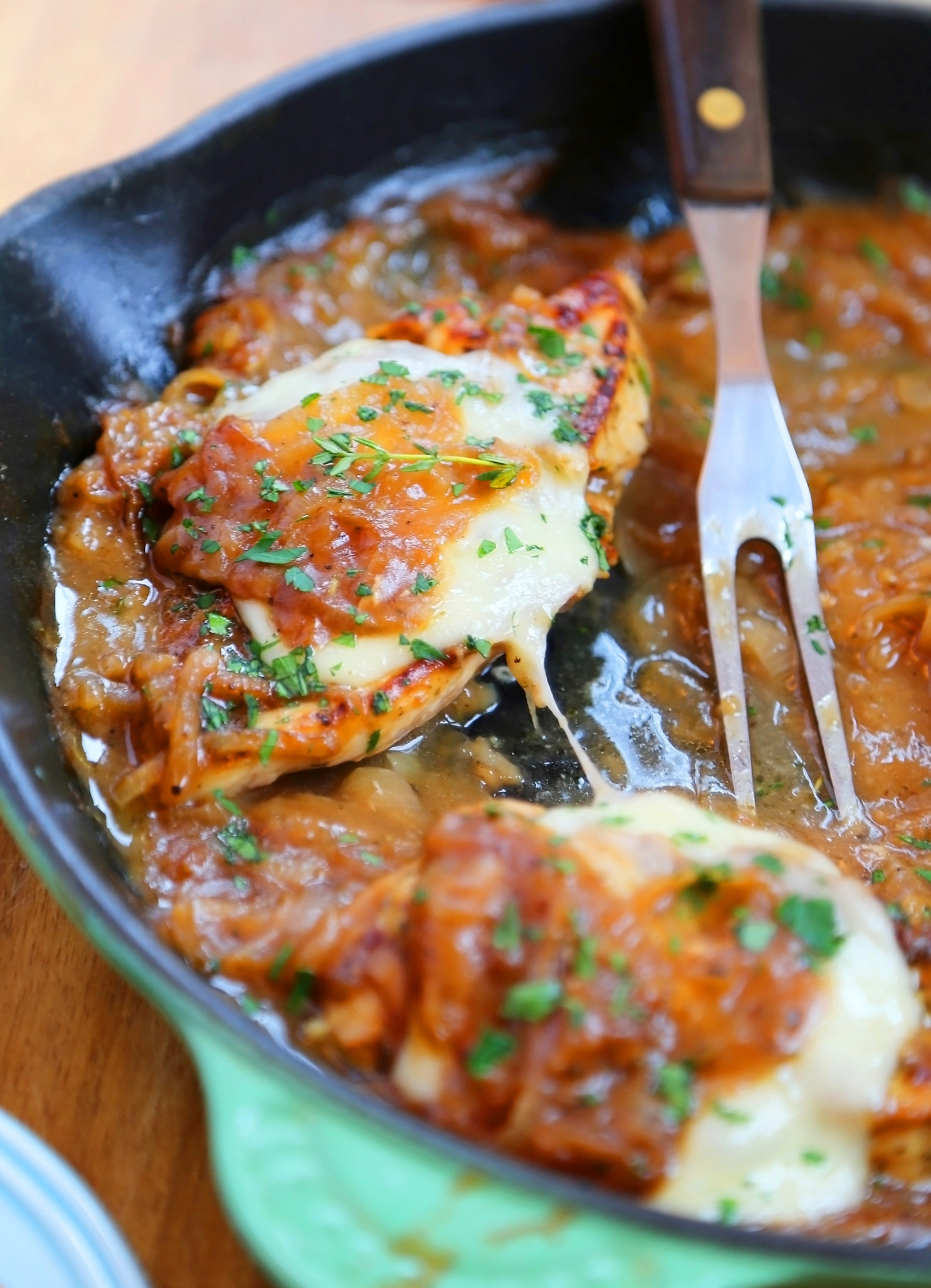 French Onion Chicken Skillet
 Skillet French ion Chicken