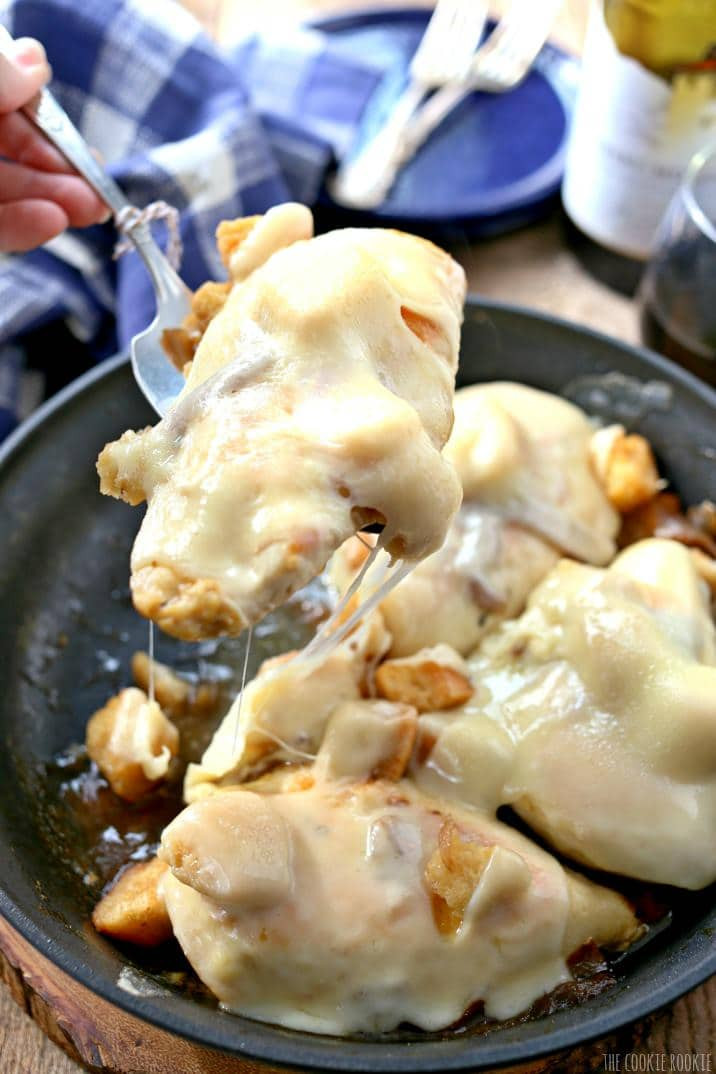 French Onion Chicken Skillet
 Skillet French ion Chicken