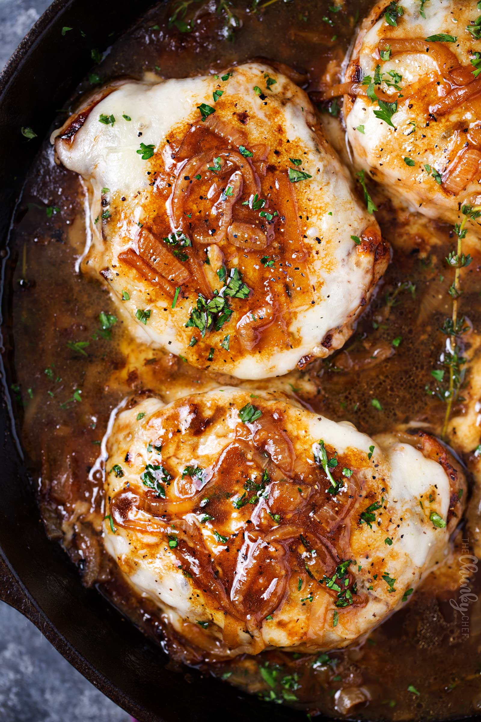 French Onion Pork Chops
 e Pan French ion Smothered Pork Chops The Chunky Chef