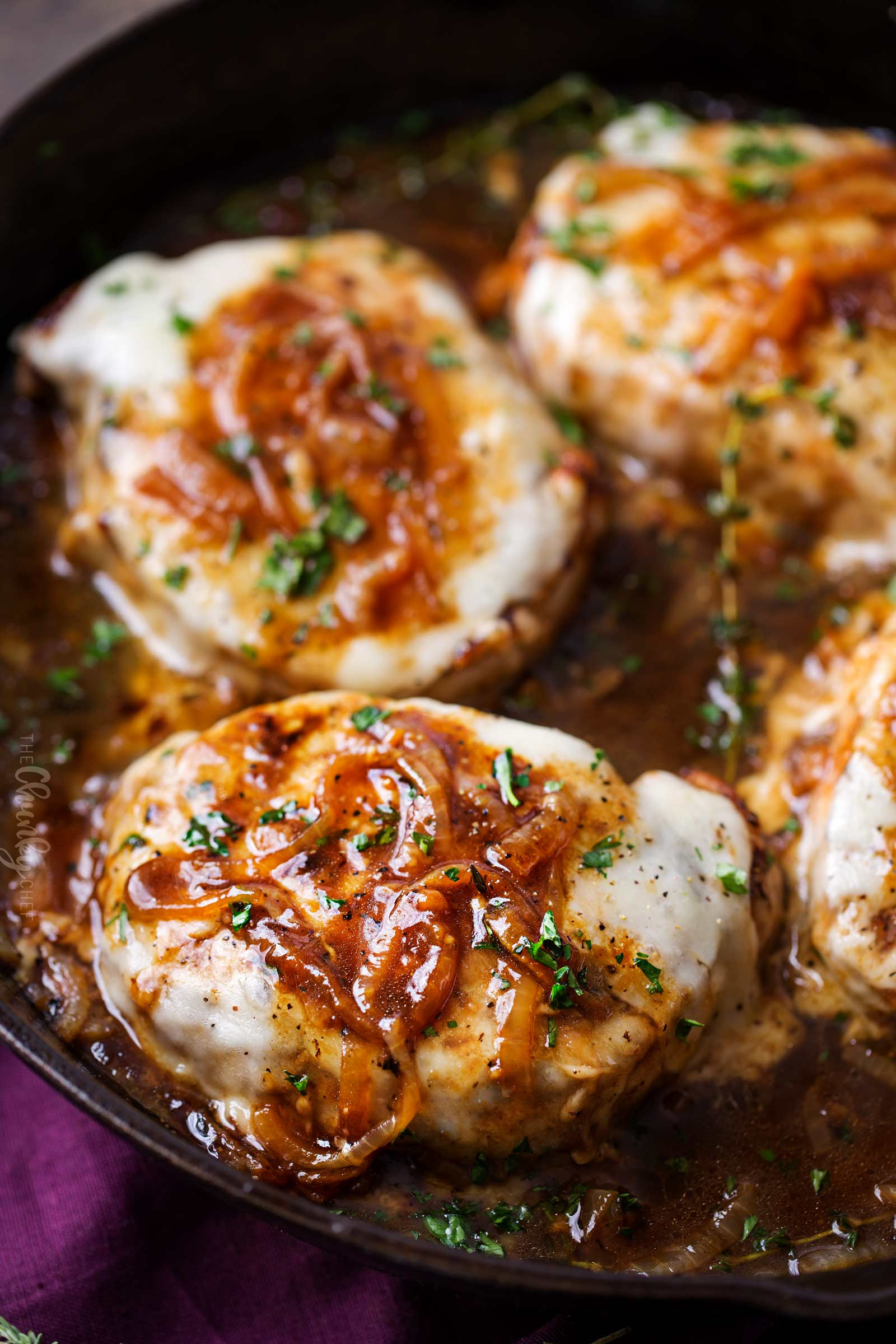 French Onion Pork Chops
 e Pan French ion Smothered Pork Chops The Chunky Chef