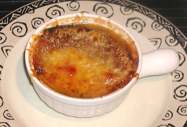 French Onion Soup Alton Brown
 Altons French ion Soup Attacked By Sandi Recipe Food