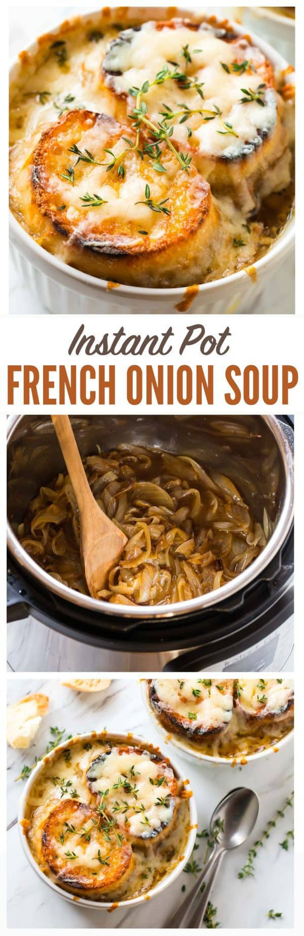 French Onion Soup Instant Pot
 Instant Pot French ion Soup