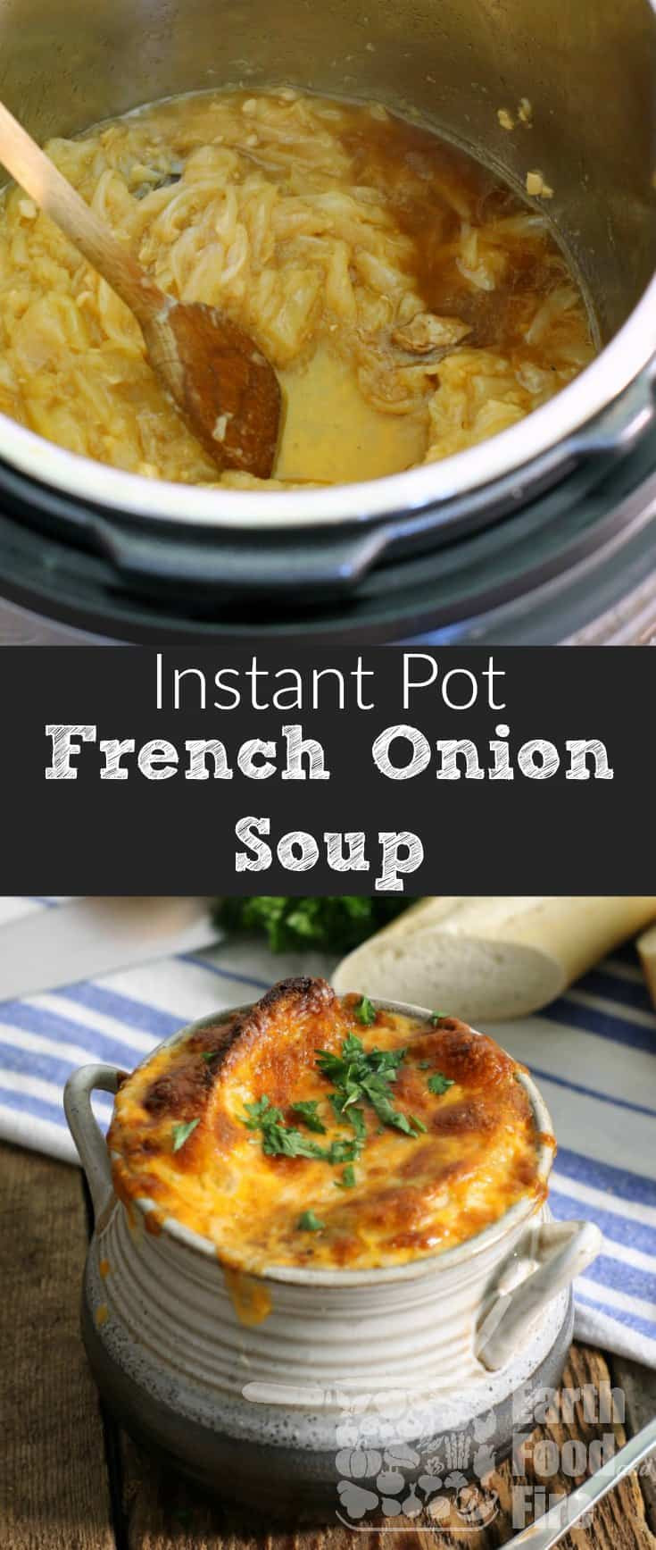 French Onion Soup Instant Pot
 French ion Soup Made Easier In The Instant Pot