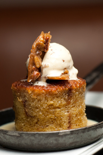 French Toast Bread Pudding
 Pastry Chef Gustavo Tzoc and Mixologist Eric Marx of Abe