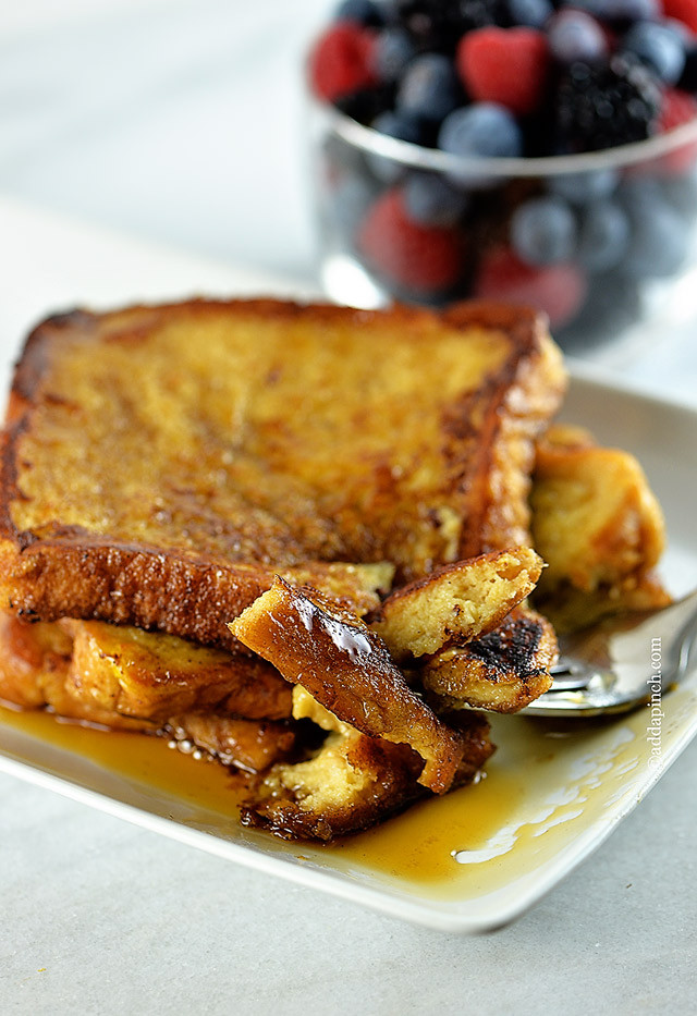 French Toast Breakfast
 Perfect French Toast Recipe Add a Pinch