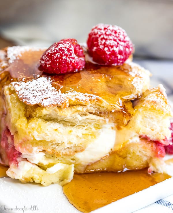 French Toast Casserole Cream Cheese
 Overnight Raspberry Cream Cheese French Toast Bake