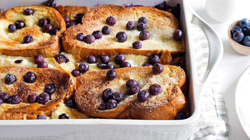 French Toast Casserole Cream Cheese
 Overnight Blueberry Lemon Cream Cheese French Toast Recipe