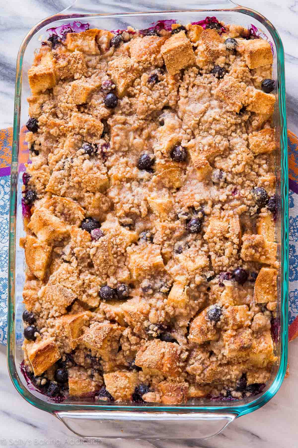 French Toast Casserole
 Unbelievable Blueberry French Toast Casserole Sallys