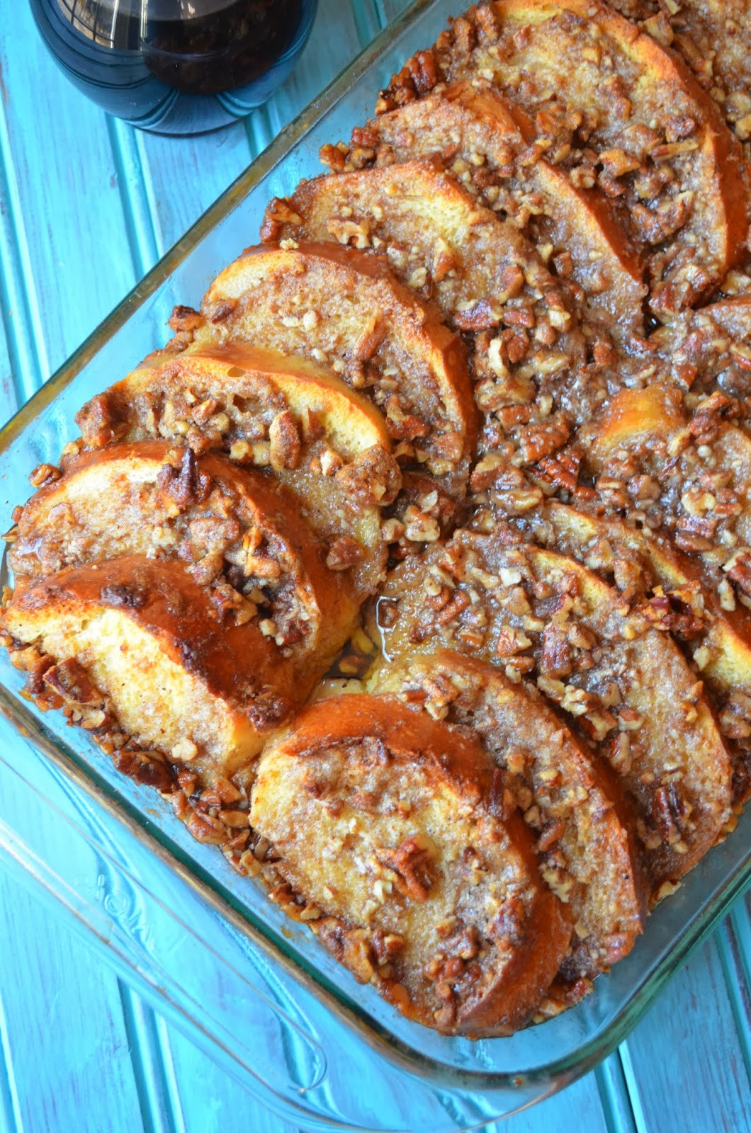 French Toast Casserole
 The Savvy Kitchen Baked French Toast Casserole with