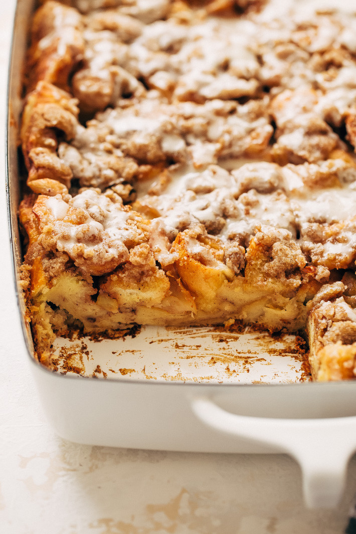 French Toast Casserole With Apples
 Apple Pie French Toast Bake or Casserole Recipe