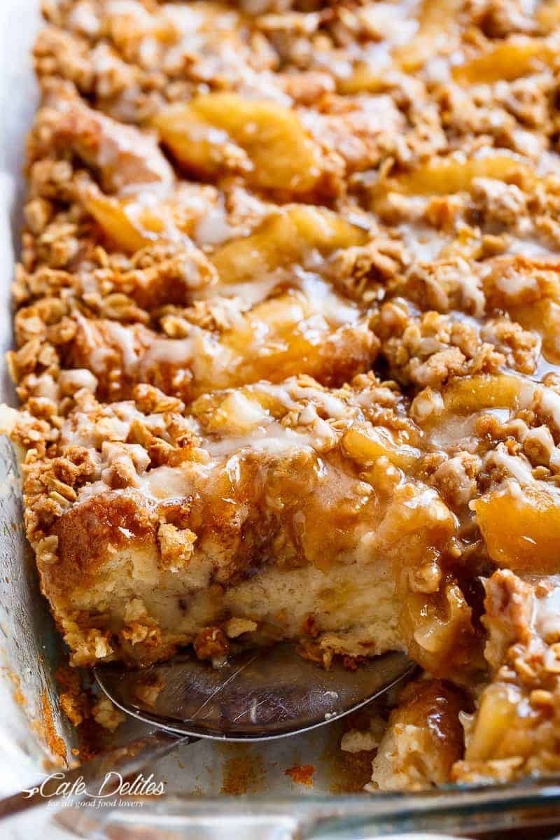 French Toast Casserole With Apples
 french toast casserole with apples