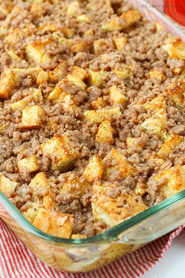 French Toast Casserole With Apples
 Overnight Cinnamon Apple Baked French Toast Casserole