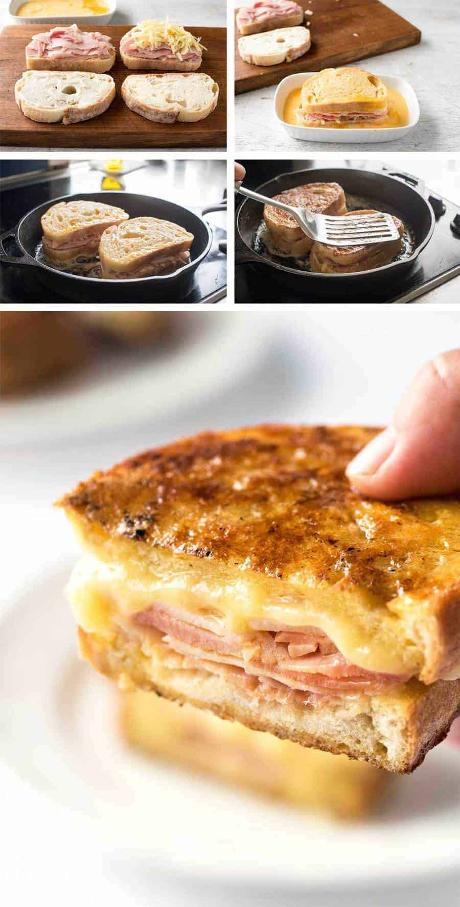 French Toast Sandwich
 Monte Cristo Ham Cheese French Toast Sandwich