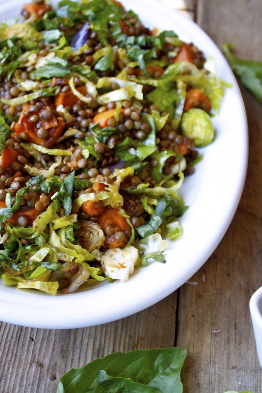 French Vegetarian Recipes
 French Lentil & Ve able Salad in pursuit of more