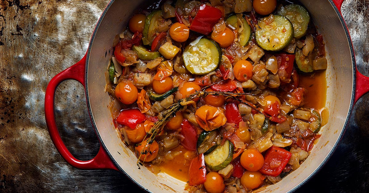 French Vegetarian Recipes
 Classic French Ratatouille Recipe