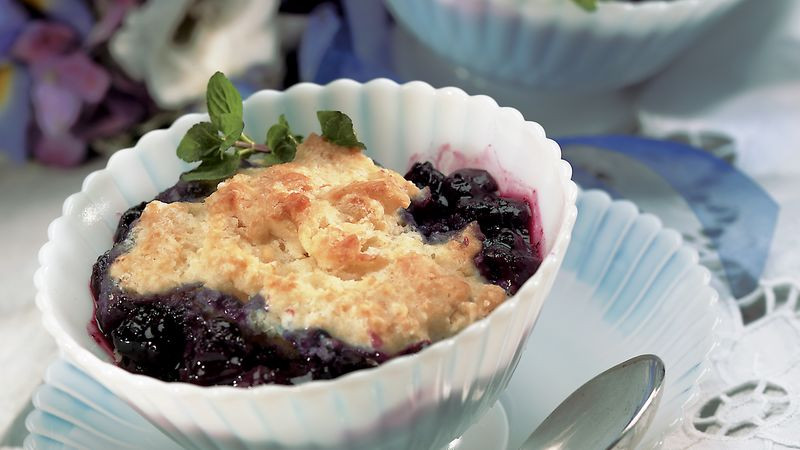 Fresh Blueberry Desserts
 Fresh Blueberry Cobbler recipe from Tablespoon