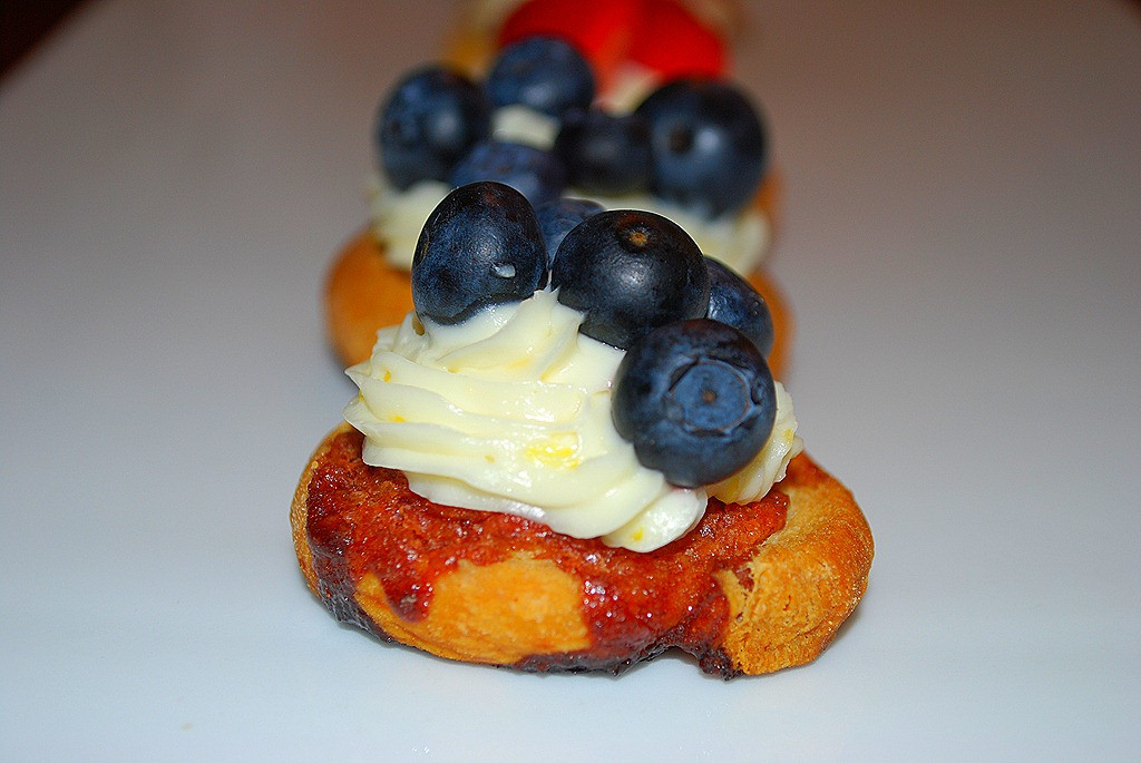 Fresh Blueberry Desserts
 Fresh Blueberry Dessert Bruschetta Recipe — Dishmaps