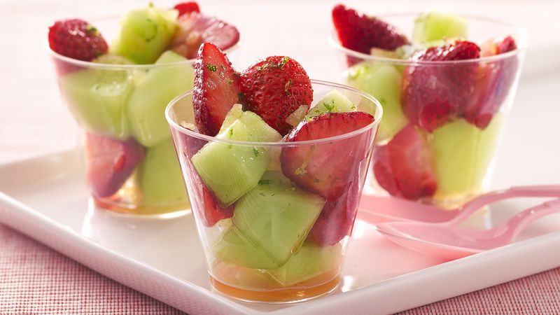 Fresh Fruit Desserts
 Mixed Fresh Fruit with Lime and Ginger Recipe