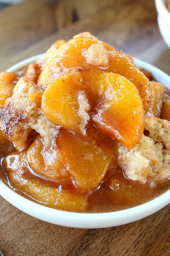 Fresh Peach Dessert
 Fresh Peach Cobbler Great Grub Delicious Treats