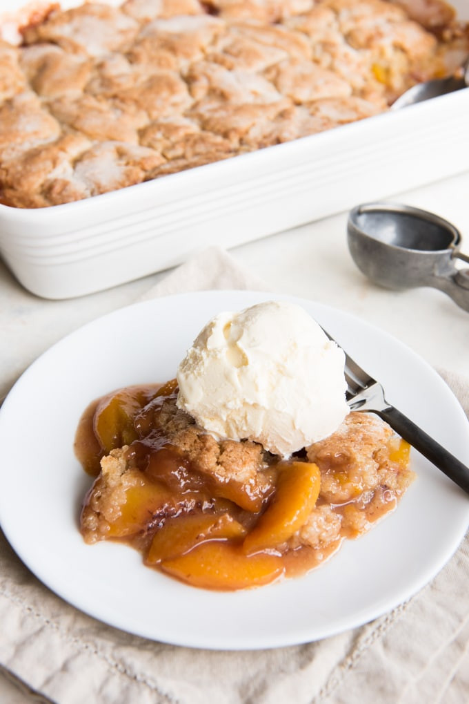 Fresh Peach Dessert
 fresh peach dessert