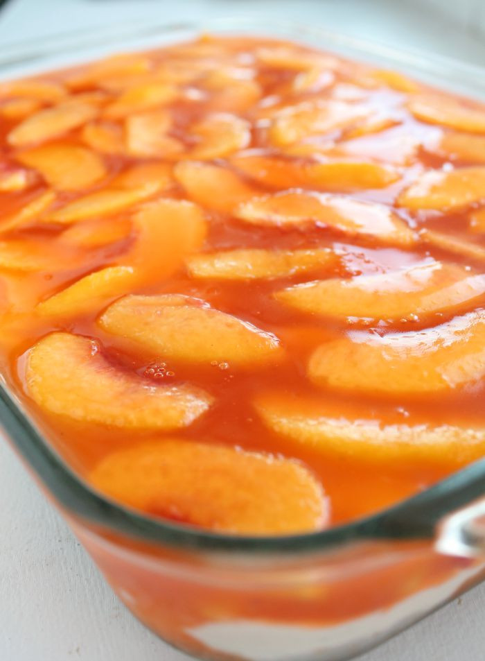 Fresh Peach Dessert Recipe
 No bake Fresh Peach Cheesecake Dessert