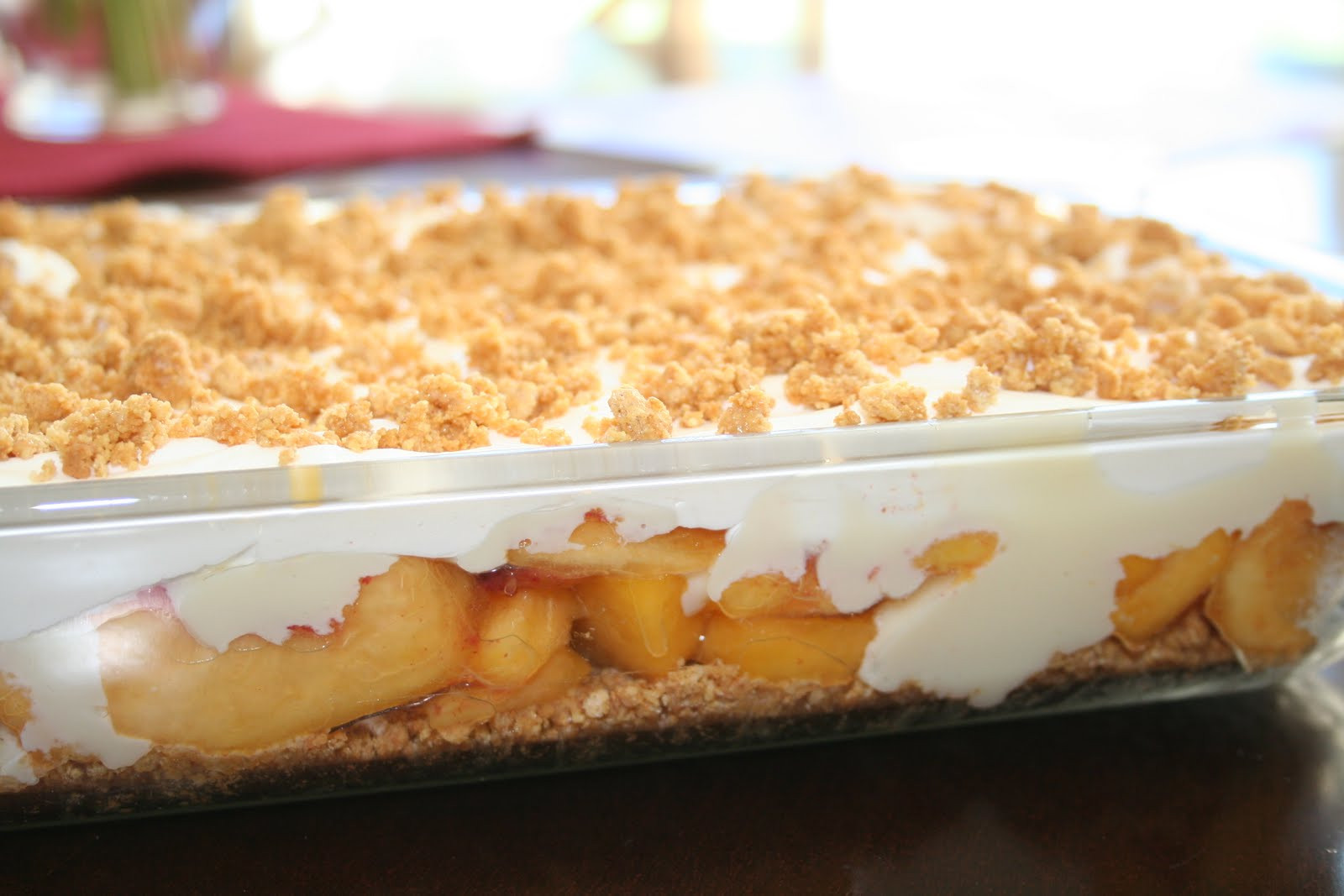 Fresh Peach Dessert Recipe
 MY FAVORITE THINGS TO EAT FRESH PEACH DESSERT