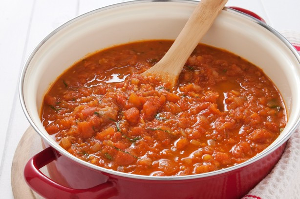 Fresh Spaghetti Sauce
 pasta sauce with fresh tomatoes and peppers
