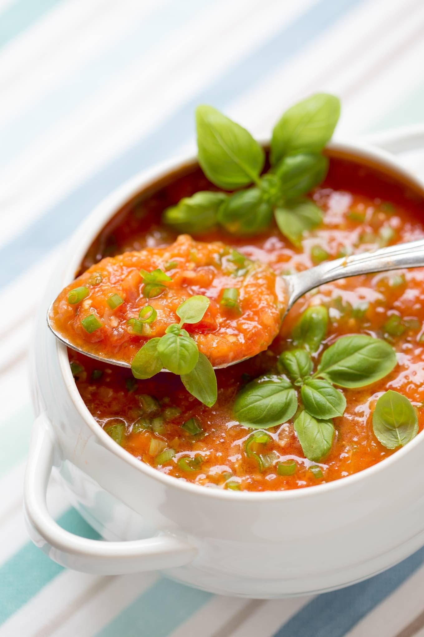 Fresh Tomato Soup Recipe
 30 min FRESH TOMATO SOUP RECIPE