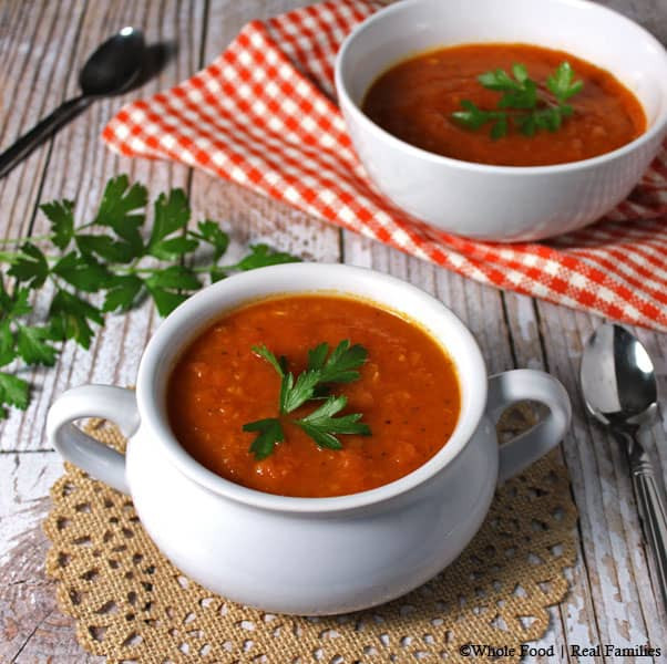 Fresh Tomato Soup Recipe
 Fresh Tomato Soup from Garden Tomatoes