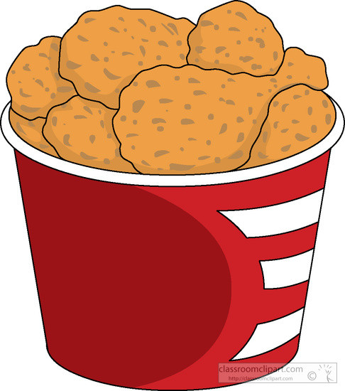 Fried Chicken Clipart
 Kfc clipart bucket fried chicken Pencil and in color kfc