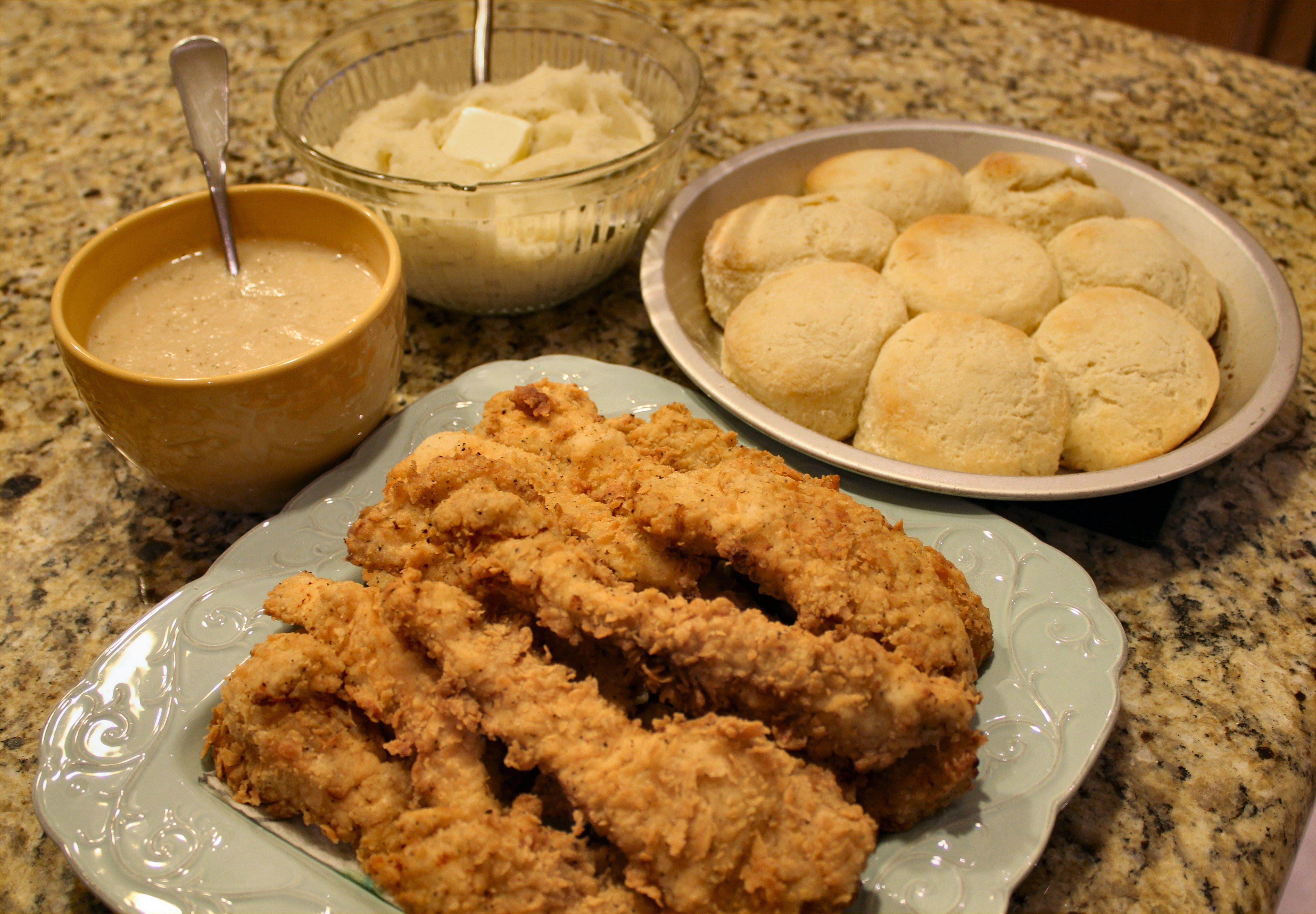 Fried Chicken Dinner
 fort food