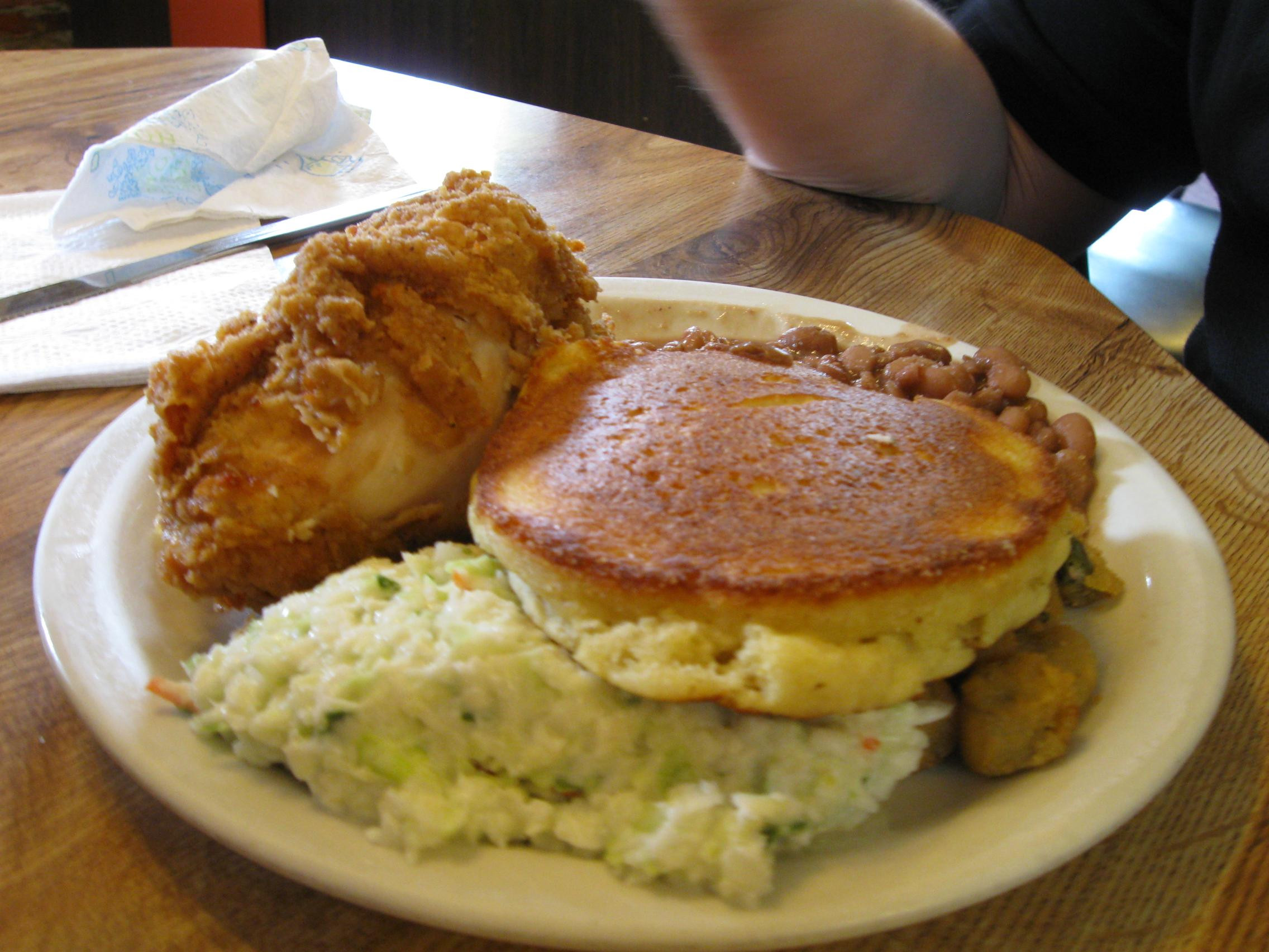 Fried Chicken Dinner
 Martha s Menu