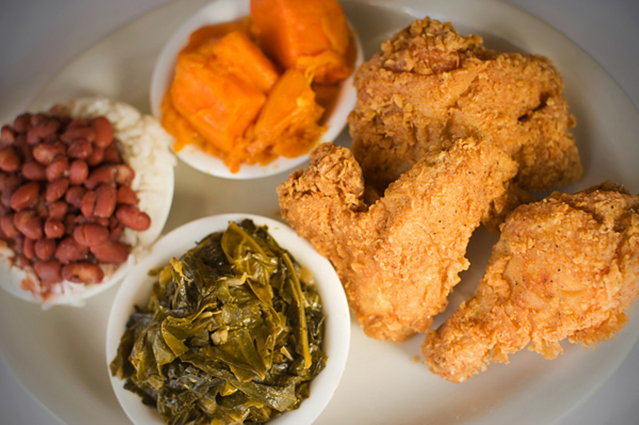 Fried Chicken Dinner
 Buffet Bargain at East Oakland s Soul s Restaurant