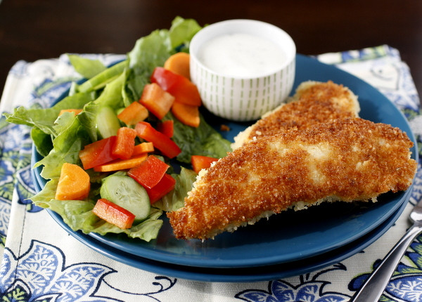 Fried Chicken Fingers
 Crispy Pan Fried Chicken Fingers