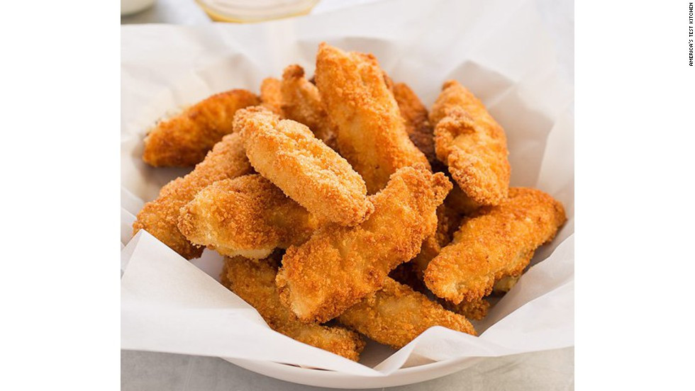 Fried Chicken Fingers
 Give a hand for homemade chicken fingers CNN