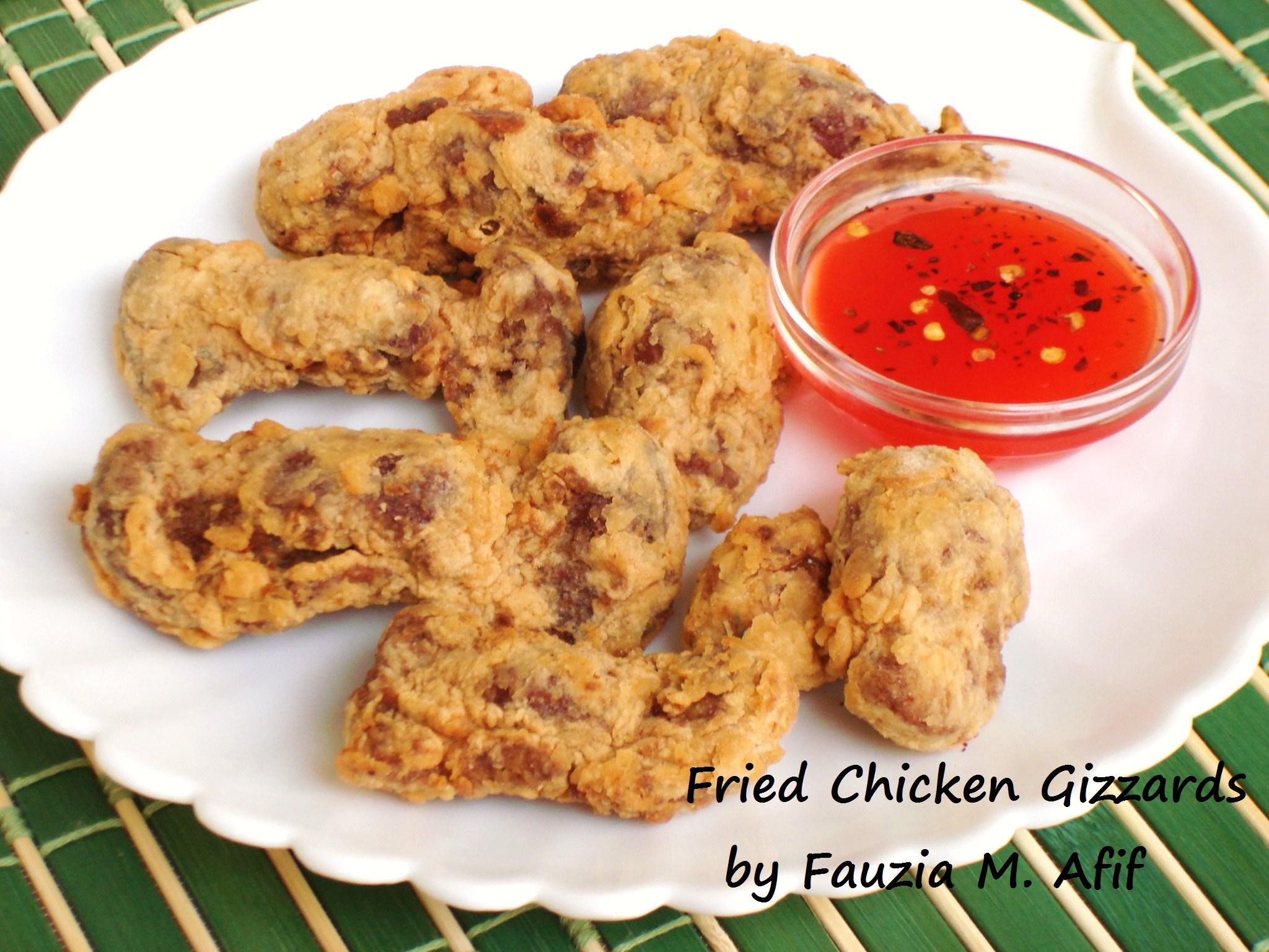 Fried Chicken Gizzards
 fried chicken gizzards tender