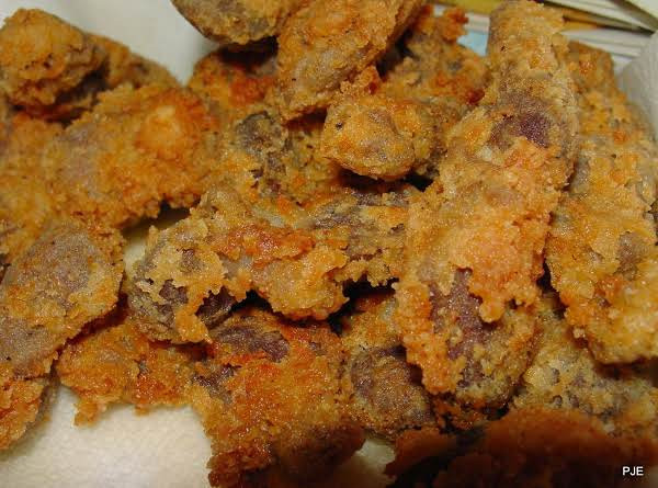 Fried Chicken Gizzards
 Pam s Tender Fried Chicken Gizzards