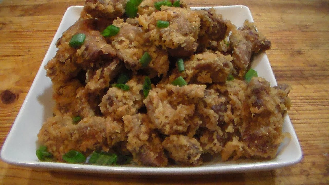 Fried Chicken Gizzards
 FRIED CHICKEN GIZZARDS