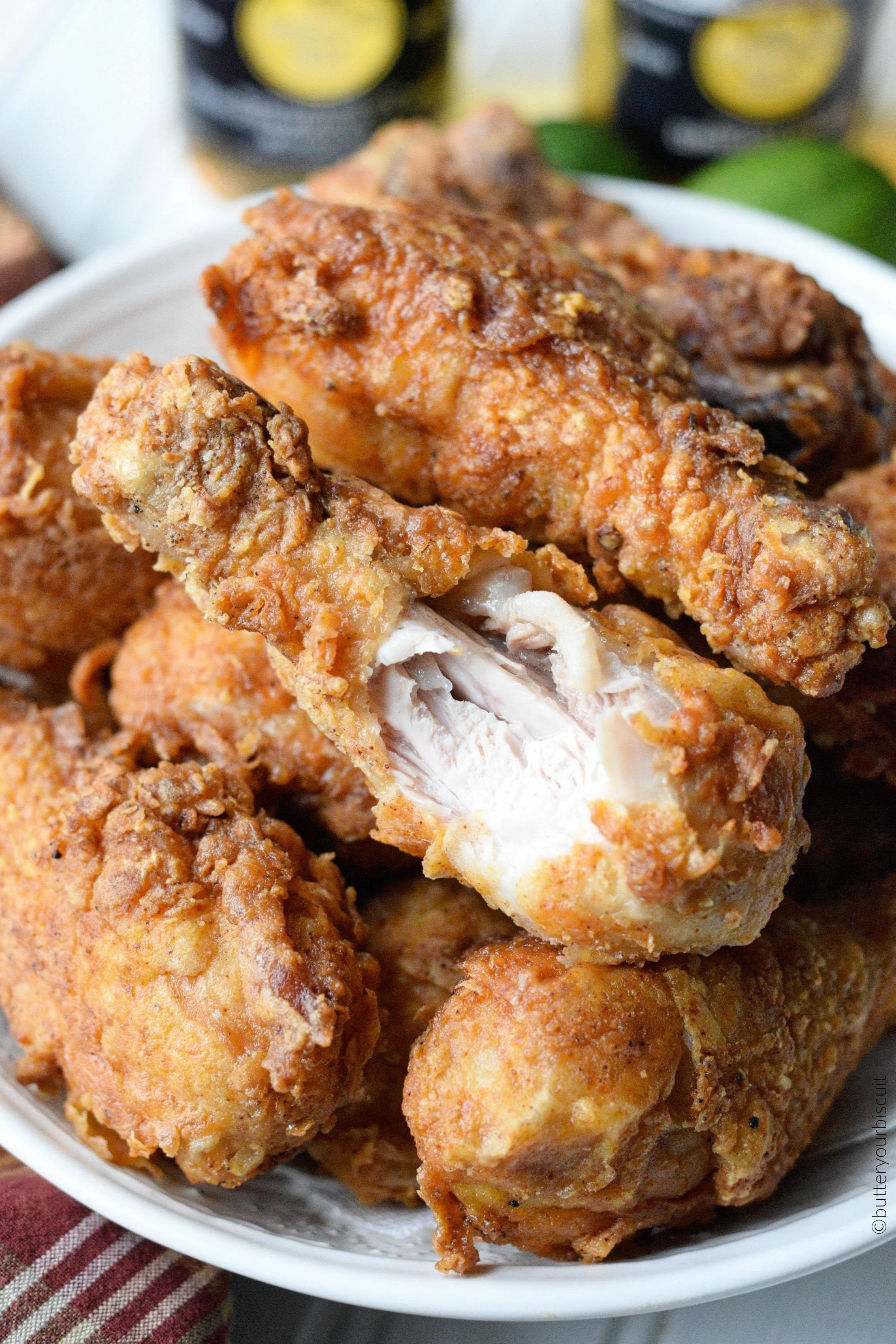 Fried Chicken Leg
 Spicy Fried Chicken Legs Recipe Butter Your Biscuit