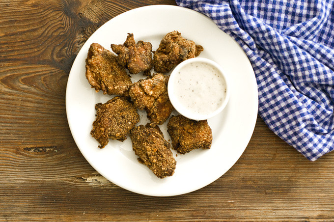 Fried Chicken Livers
 Fried chicken livers