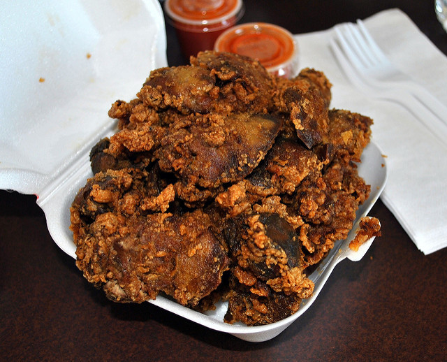 Fried Chicken Livers
 Fried Chicken Liver