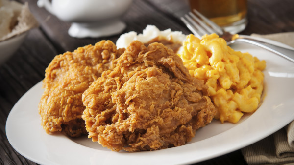Fried Chicken Mac And Cheese
 Mac and cheese fried chicken is the food mashup we ve been