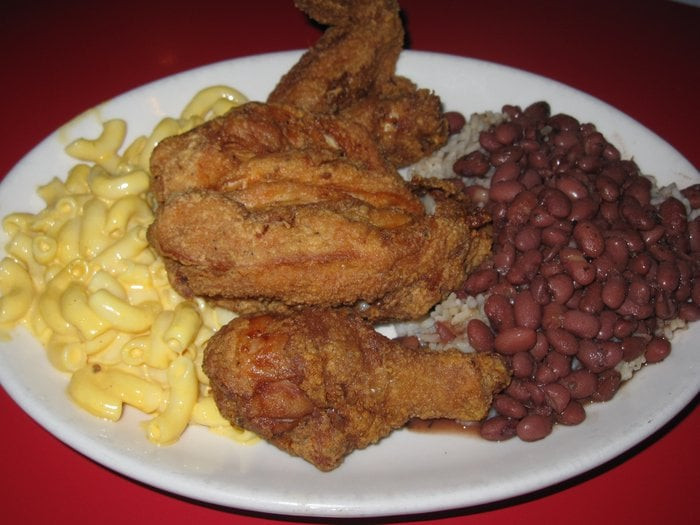 Fried Chicken Mac And Cheese
 Fried Chicken And Macaroni And Cheese