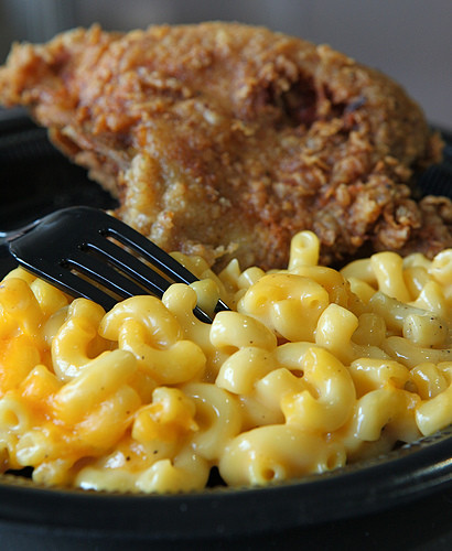 Fried Chicken Mac And Cheese
 Mac & Cheese Fried Chicken George Smock