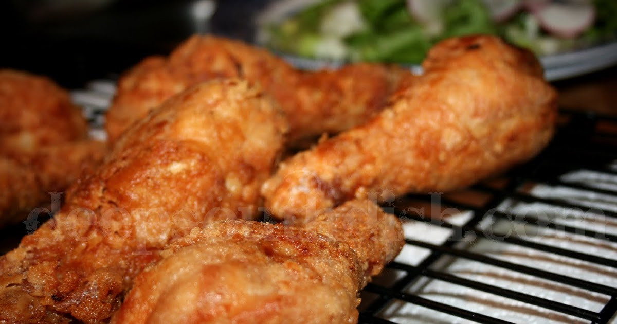 Fried Chicken Marinated
 Deep South Dish Marinated Fried Drumsticks