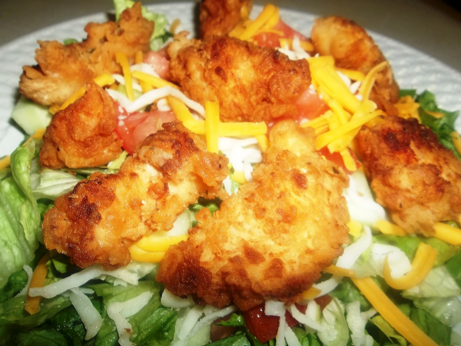 Fried Chicken Salad
 It s All About a Good Recipe Fried Chicken Salad